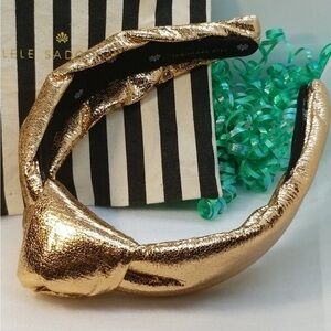 Lele Sadoughi Knotted Vegan Leather Veronica Headband